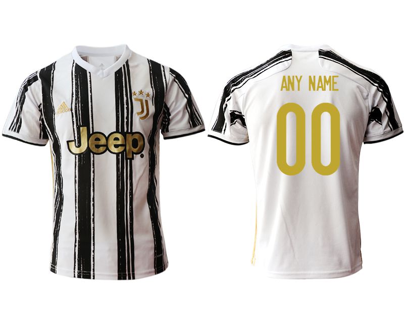 Men 2020-2021 club Juventus home aaa version customized white Soccer Jerseys